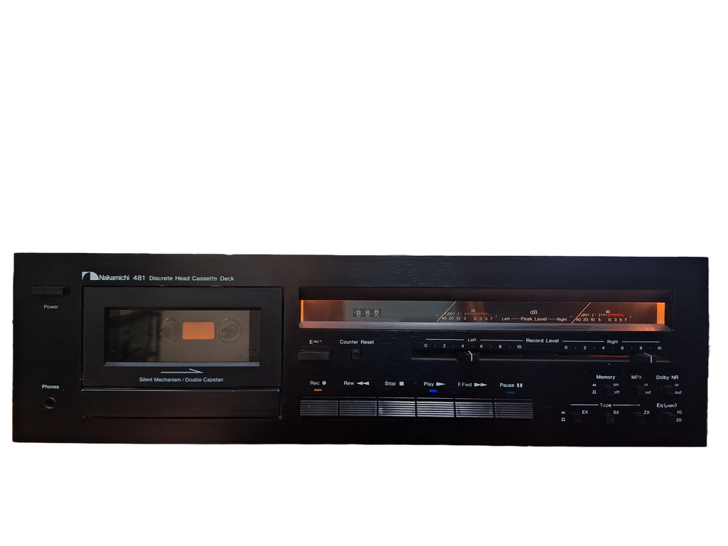 Nakamichi 481 Discrete Head Cassette Deck