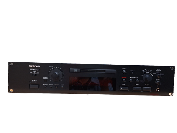 TASCAM MD　301 MKII プロフェッショナル MDプレーヤー/デッキ Adobe-Express_20240426_1134220