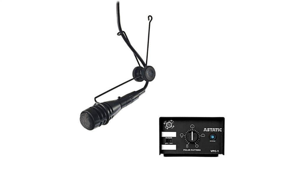 CAD Astatic 1600VP Variable Polar Pattern / Hanging Microphone