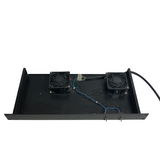 Generic 1U Rack Mount Fan Panel