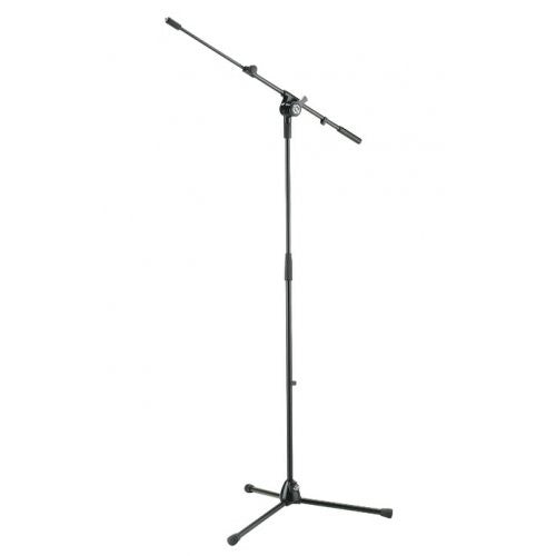 K&M 25600 TELE-BOOM MIC STAND - BLACK