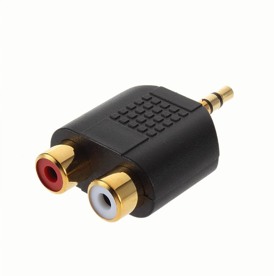 back of 3mm to rca adapter