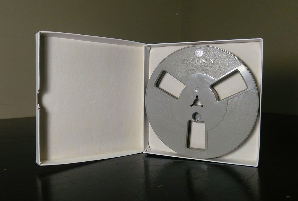 4 inch empty plastic reel with box 1/4"