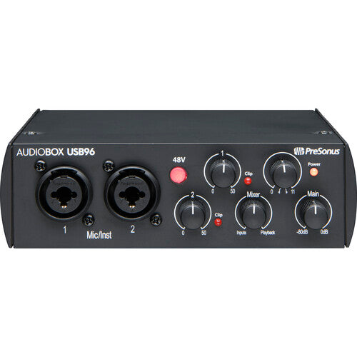 Presonus AudioBox USB 96 2x2 USB Audio Interface - Black