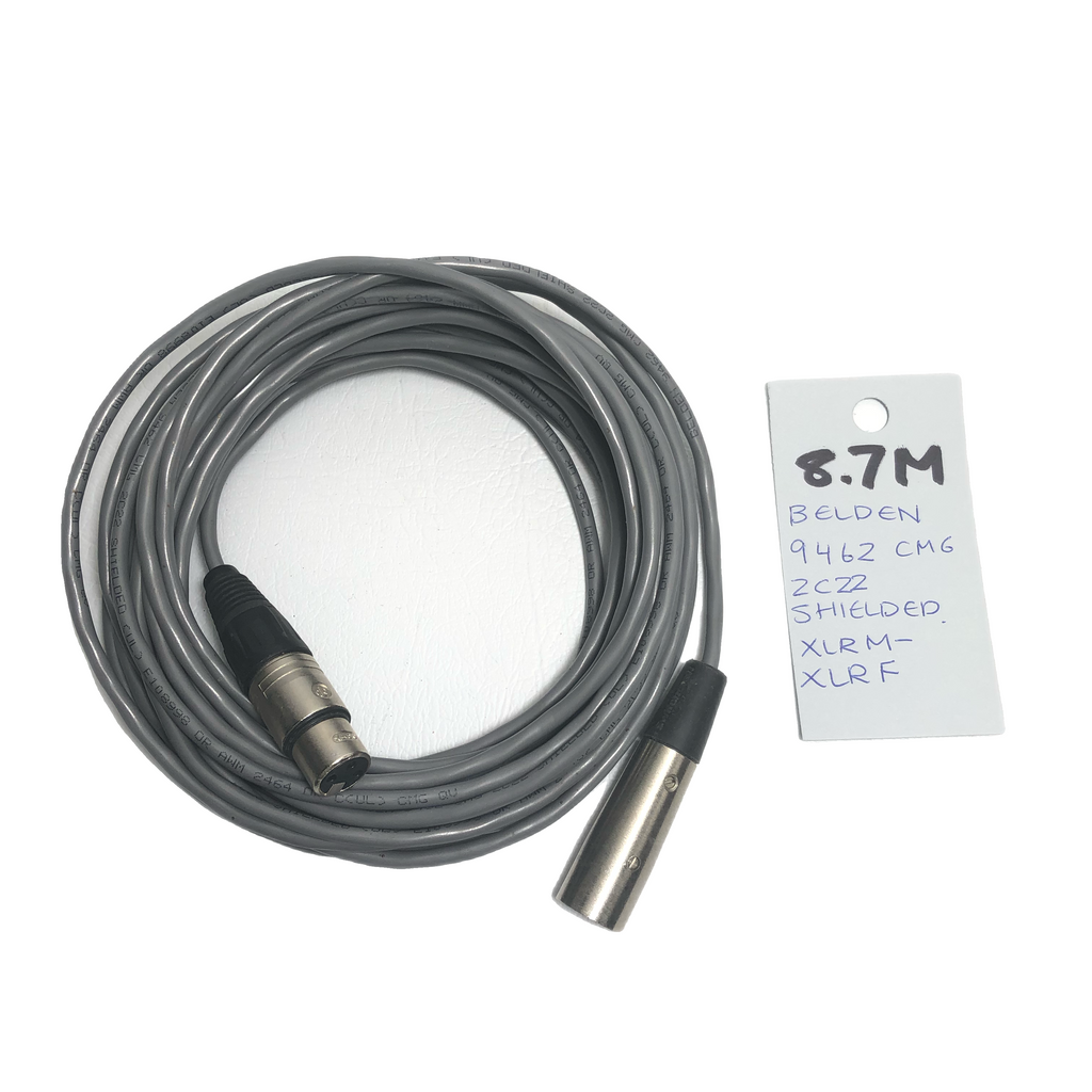 Belden 9462 CMG 2C22 shielded XLRM to XLRF - 28ft