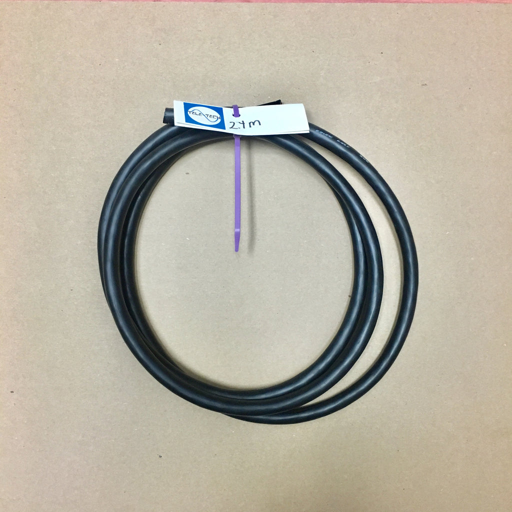 Canare MR202-12AT Mic Cable - Black - 2.4M