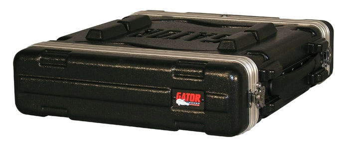 Gator GR-2S Shallow Rack Case, Locking Lids