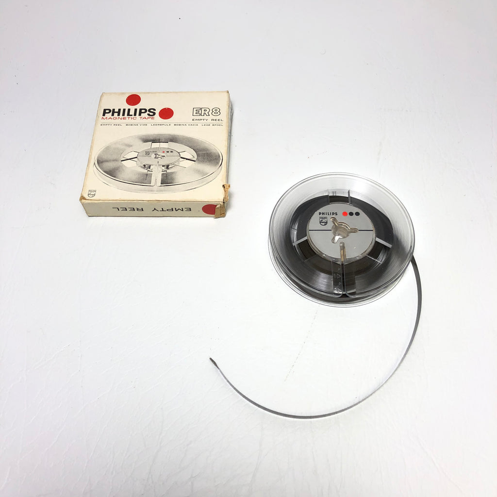 Vintage 3" Philips ER8 Pre-recorded Reel 1/4" Width