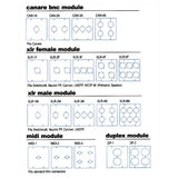 Raxxess XLR Female Modules