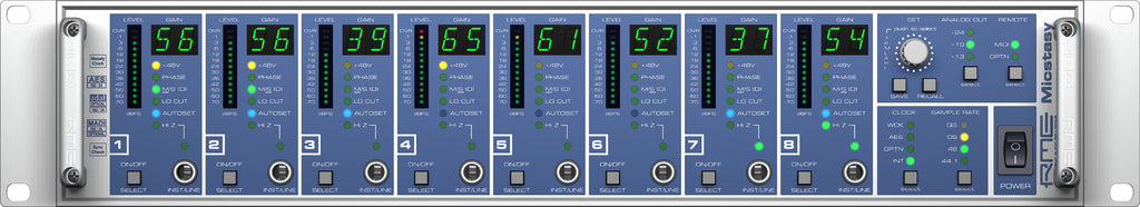 RME Micstasy 8-Channel Mic Preamp