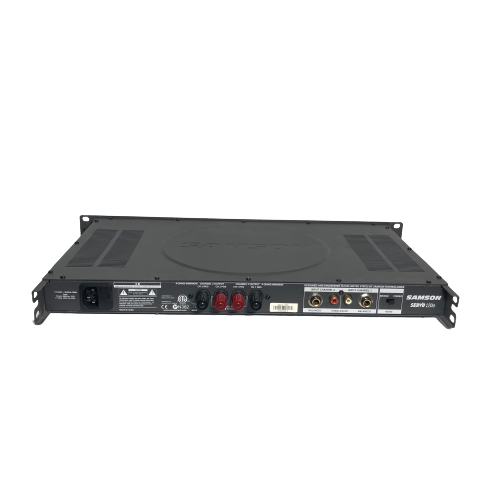 Samson Servo 120A Stereo Power Amplifier, 120 Watts – Teletechproaudio