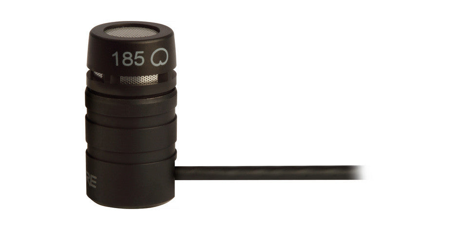 Shure WL 185 Lavalier Condenser Microphone - Teletechproaudio