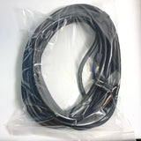 Speaker Cable 14 AWG with Speakon NL4FC Connector to Dual Banana Plug 30ft