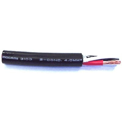 Mogami 2ch. 12awg HiDef Speaker Cable- Black