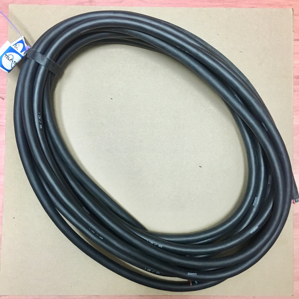 Whirlwind W13-8 Speaker Cable, 13GA, 8 Conductor - Black - 11M