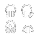 Audio Technica ATH-M50x Professional Monitor Headphones