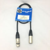 BRTB XCalibur XLR Male to XLR Female Mic Cable