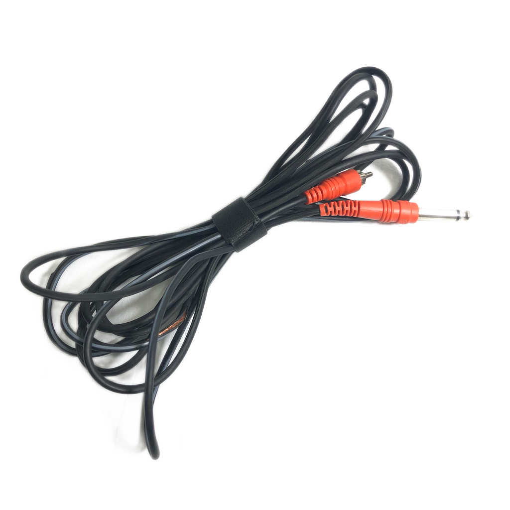 Hosa 1/4" CPR110 TS Male to RCA Male 12ft