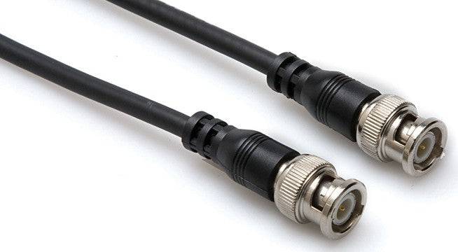 Hosa BNC-59-106 75-ohm Coax - BNC to BNC, 6'"