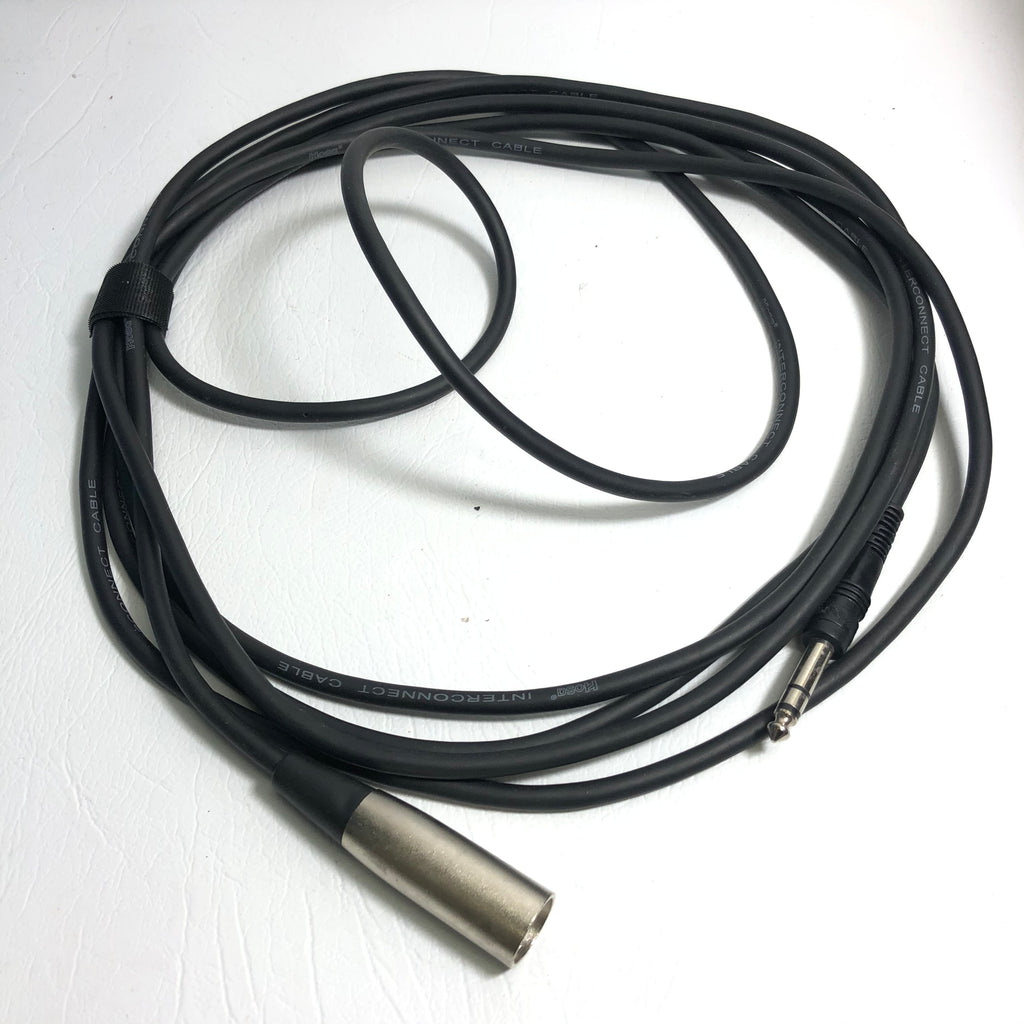 Hosa HSX-015 15-Feet Pro Cable 1/4-Inch TRS to XLR3M