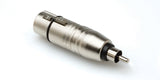 XLR F/M to RCA Male Adapter