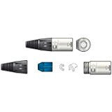 Nickel EtherCon Cable Housing with X Series Boot - NE8MC-1