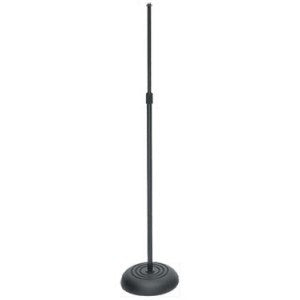 On-Stage MS7201 Round base microphone stand with cast zinc clutch