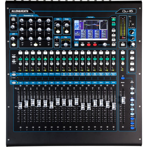 Allen & Heath Qu-16 Digital Mixer (Chrome Edition)