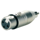 XLR F/M to RCA Male Adapter