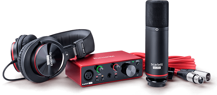 Focusrite Scarlett Solo Studio 3rd Gen Recording Package
