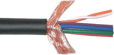 Mogami 6ch 26awg Tube Microphone Cable- 100 meter roll - Black