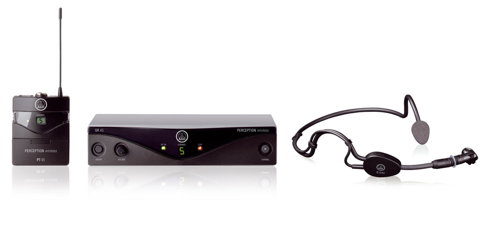 AKG WMS 45 SPORTS WIRELESS HEADSET SYSTEM (FREQ: A)