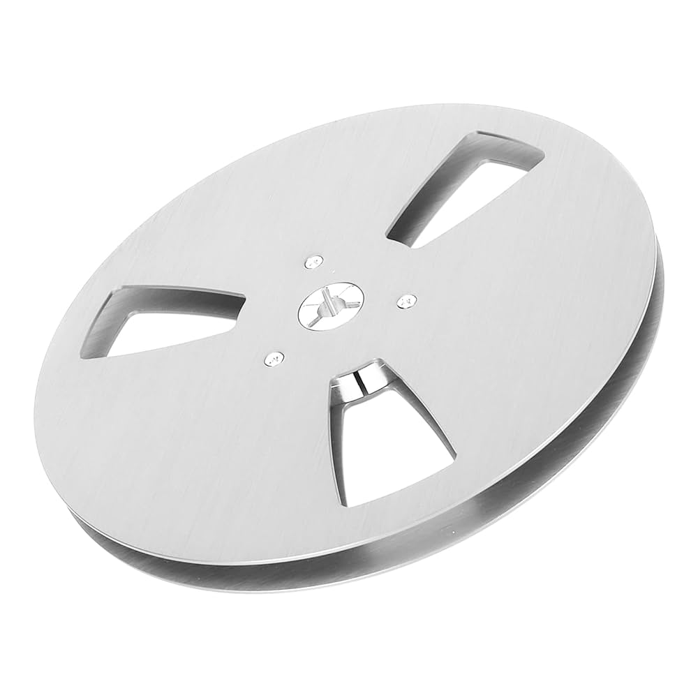 7 Inch empty aluminum reel