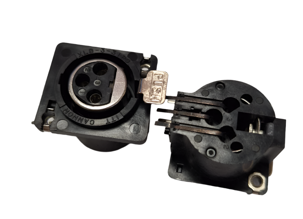 ITT Cannon XLB-3-31PC XLR F connector