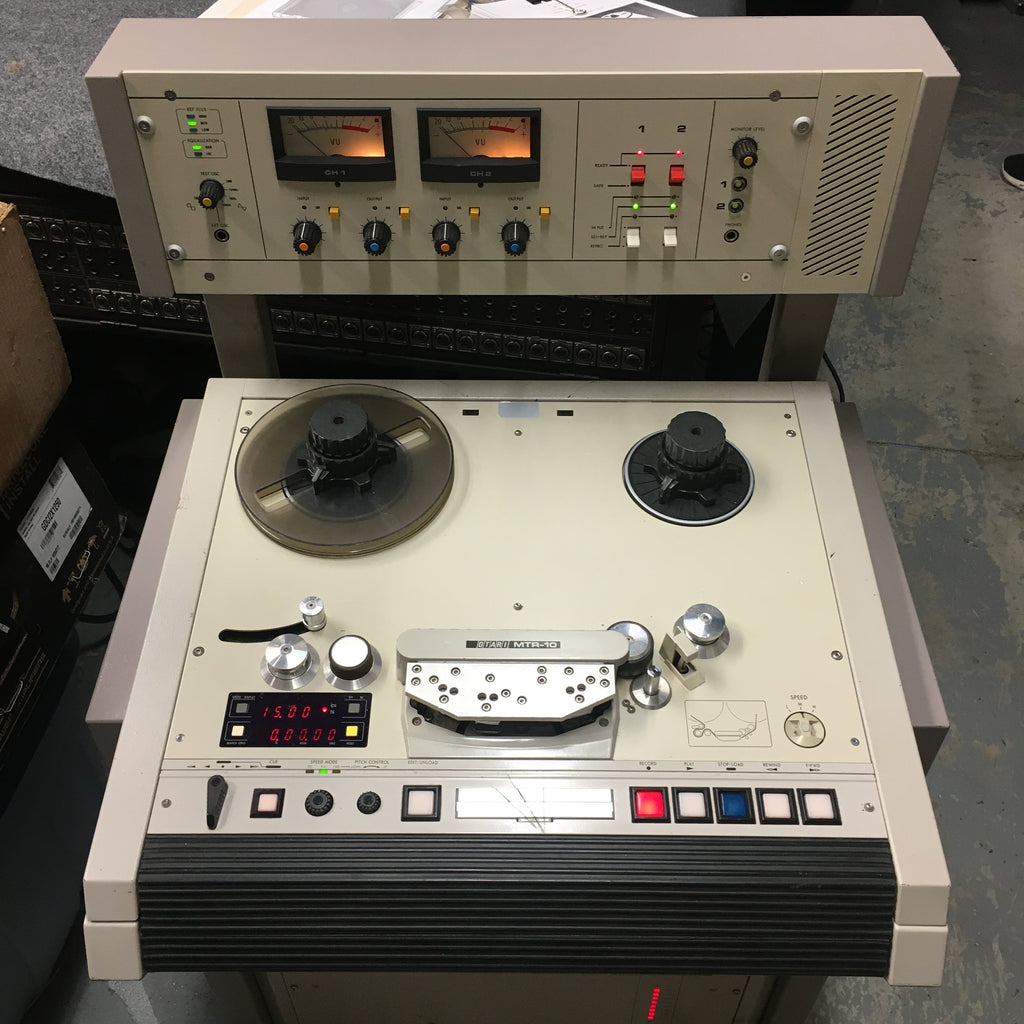 Otari MTR-10 Reel to Reel recorder 1/4" inch two track with Manual and Expansion Card