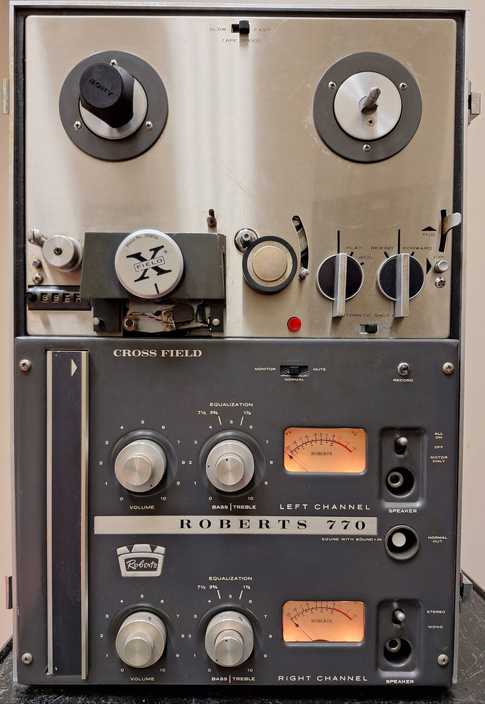 Roberts 770 1/4 track reel to reel with tube electronics