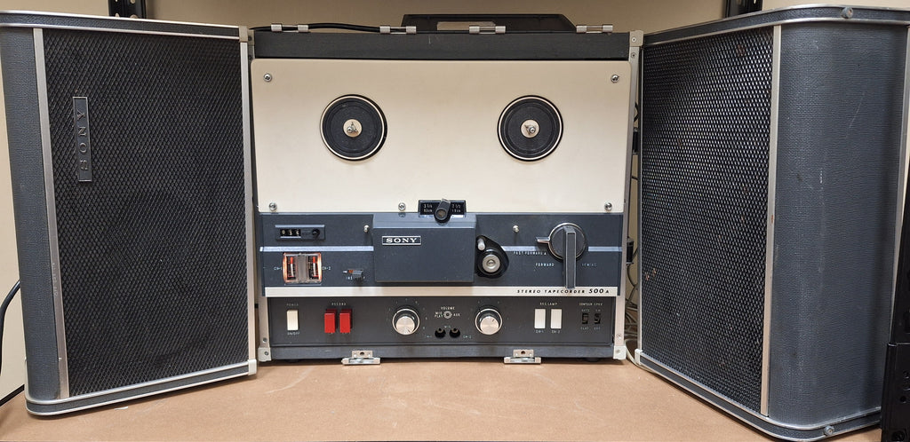 Sony Stereo Tapecorder 500 A Tube Preamp