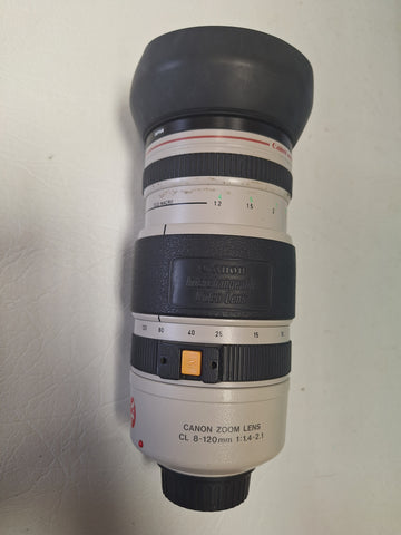 Canon Zoom lens CL 8-120mm 1:1.4-2.1
