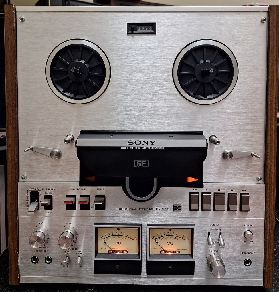 Sony TC-558 Three motor Auto reverse Reel to Reel Recorder