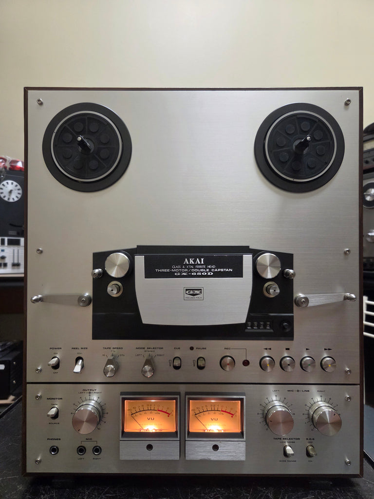 Akai GX-650D Reel to reel recorder -MINT CONDITION