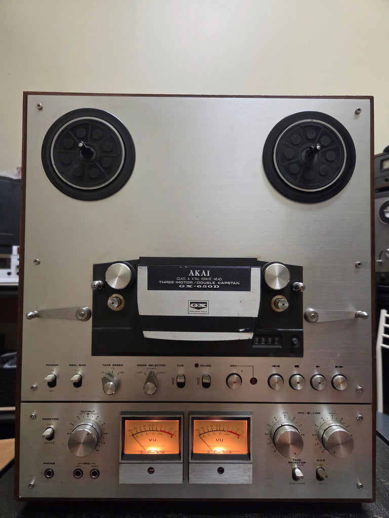Akai GX-650D Reel to reel recorder -Good condition