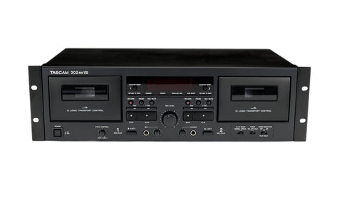 Tascam 202MKVII Double Cassette Deck with USB Port