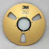 3M 250 10.5" 1/4" Gold Metal Reel