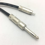 Hosa CPR-105 RCA-1/4” 5' - 1/4" TS to RCA Replacement Cable