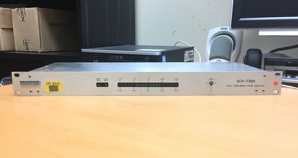 Leitch SCH-730N sync subcarrier phase monitor