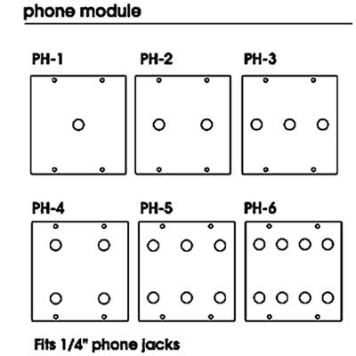 Raxxess Phone Module Panels