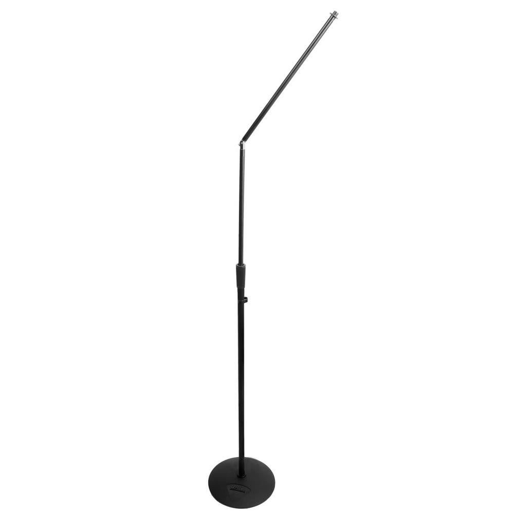 On-Stage MS8310 10" round base microphone stand with upper Rocker-Lug